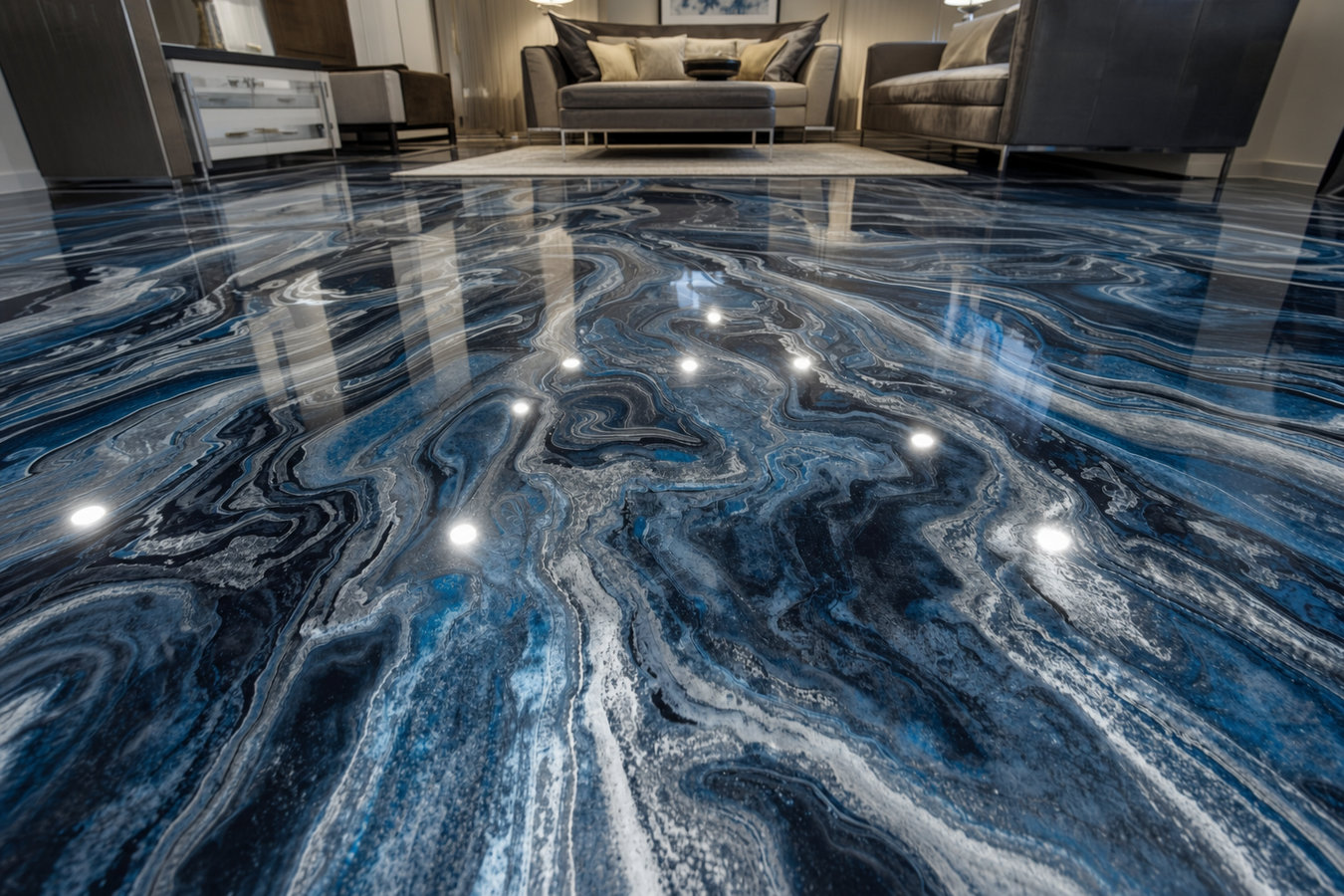 Metallic Epoxy Flooring